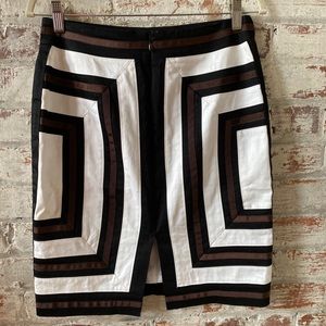 Geometric skirt